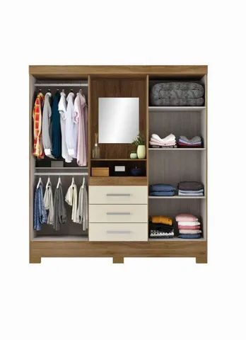 GUARDA ROUPA NOVO EM OFERTA  - Foto 3