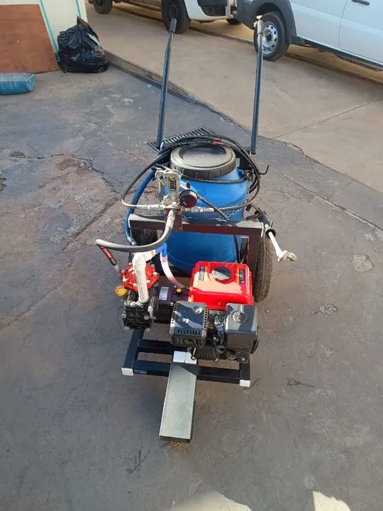Maquina Genesis Pintura Meio Fio