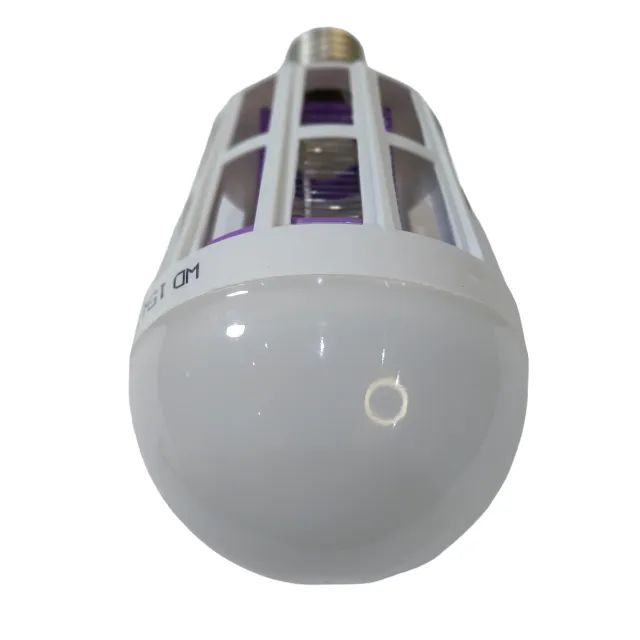 Lampada led mata mosquito inseto pernilongo moscas E27 110x220v - Foto 6
