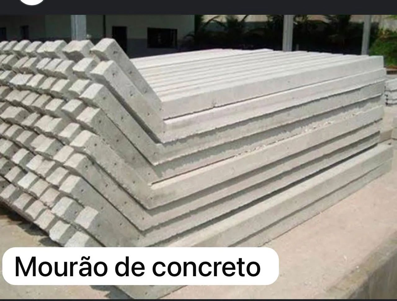 Mourão de concreto 