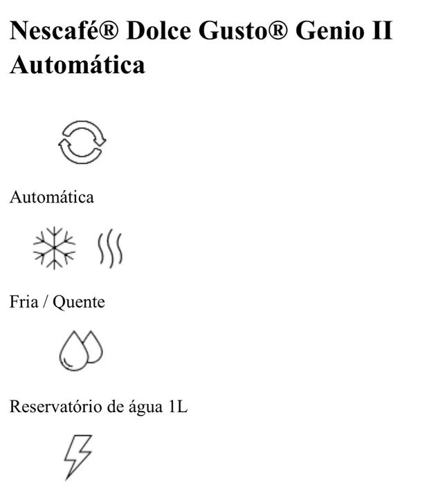 Cafeteria Dolce Gusto Genio II - Foto 5