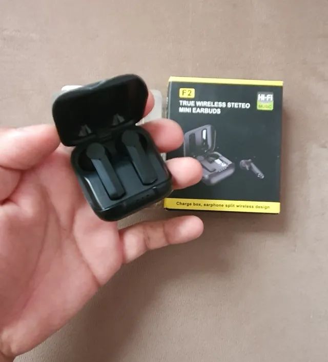 Fone de ouvido Bluetooth TWS F2 - Foto 2