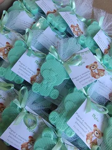 Lembrancinha chá de bebê ursinho  - Foto 5