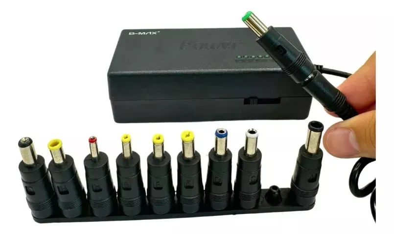 Fonte Carregador Universal Para Notebook Laptop 120w Bivolt Bmax Ab019 - Loja Coimbra  - Foto 3