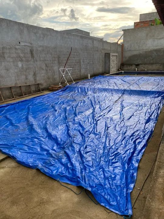 Cobertura para piscina - Azul 6x12