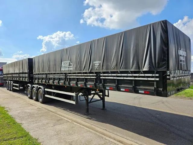 Bitrenzão Graneleiro 3x3 AIZ Ano 2020 Compensado Naval Sem pneus Pronta Entrega - Foto 2