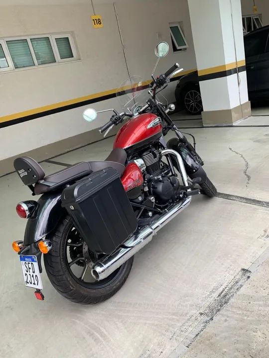 Royal Enfield Classic 350 - Vermelha - Impecável - Foto 5