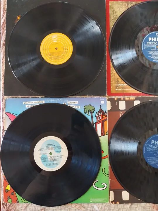 Lotes de discos de vinil- 4 discos de mpb 200 reais o lote - Foto 4