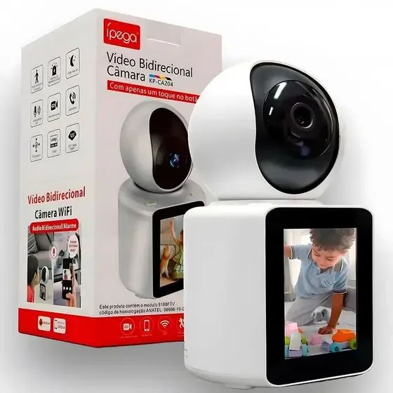Camera Ip, Bidirecional, Baba Eletrônica-Ipega Kp-Ca204 - Foto 3