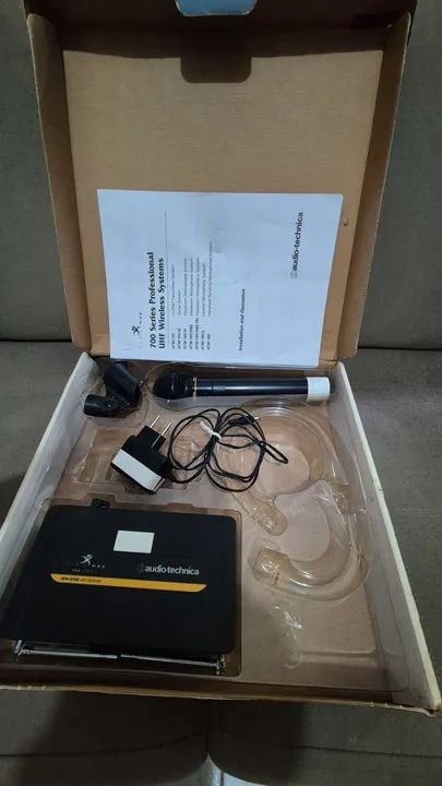 Microfone sem fio Audio Technica serie Atw R 700 - Foto 2