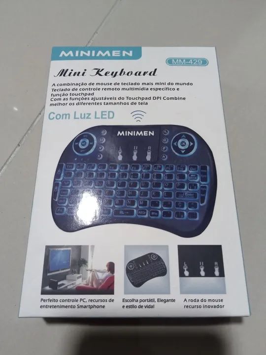 TvB0x c Controle de Teclado  - Foto 3