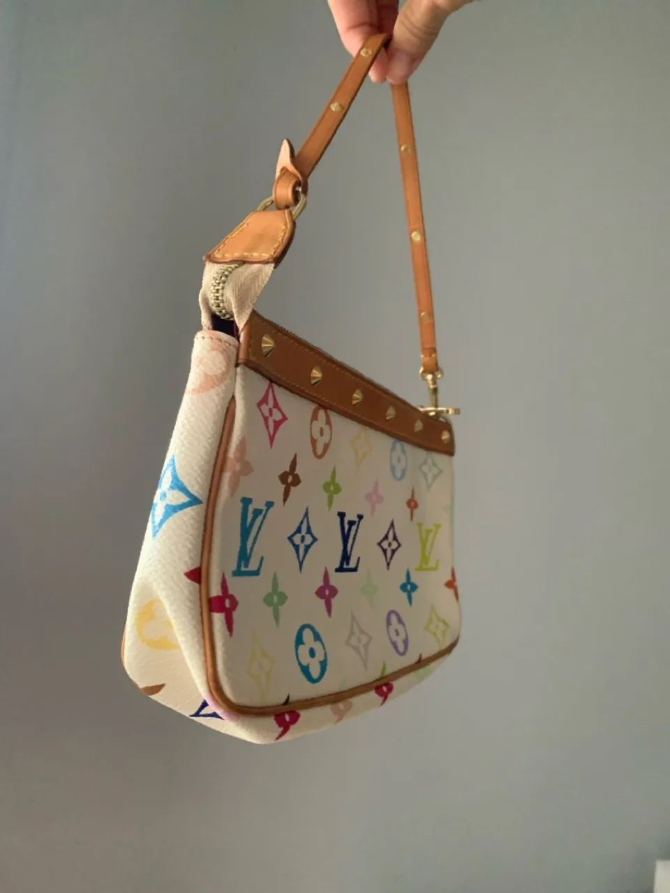 Original Bolsa/Pochette Louis Vuitton Monogram Multicolore (2003) - Foto 5
