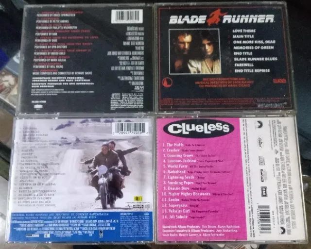 Lote 4 CD's - Trilha Sonora Filmes - Philadelphia, etc - Foto 2
