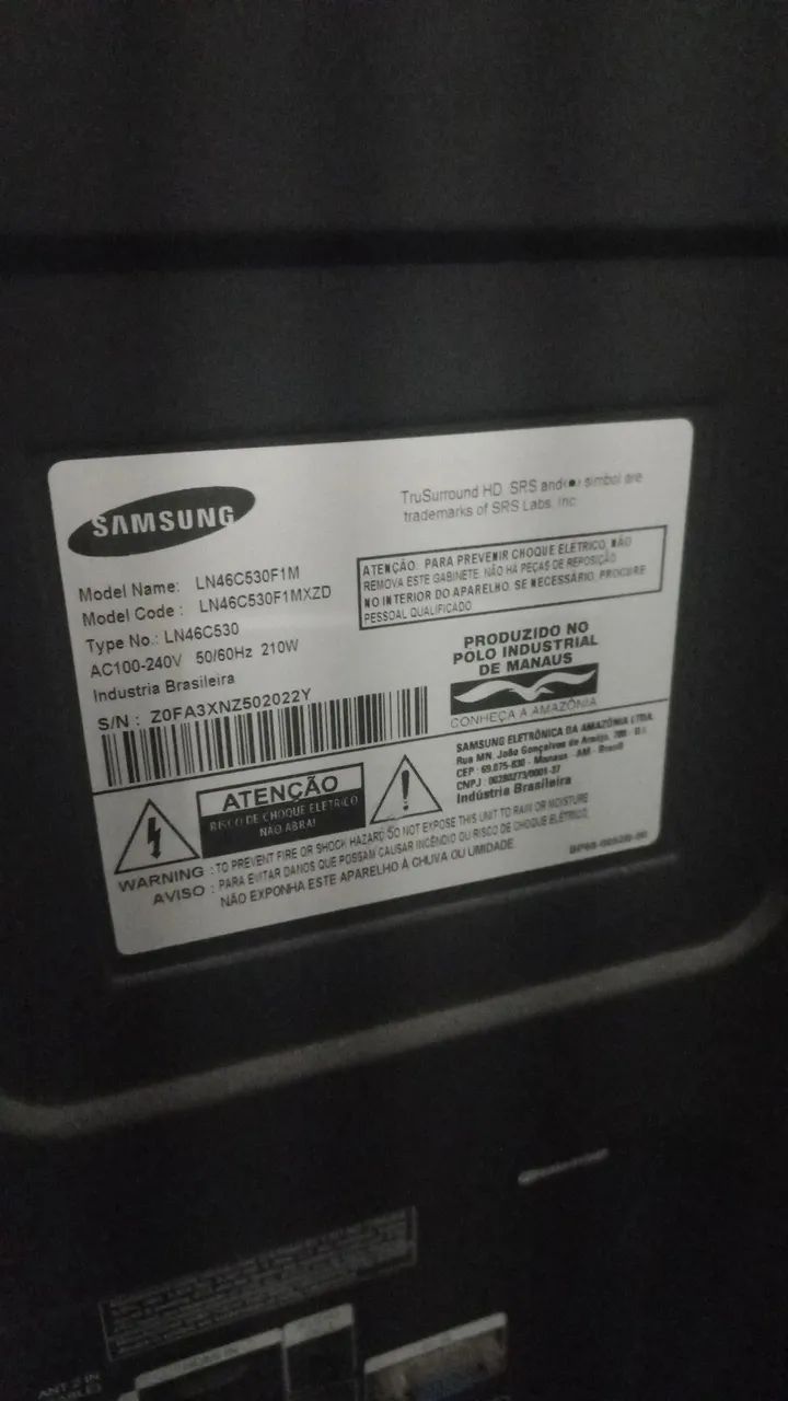 Televisão SAMSUNG LCD 43"