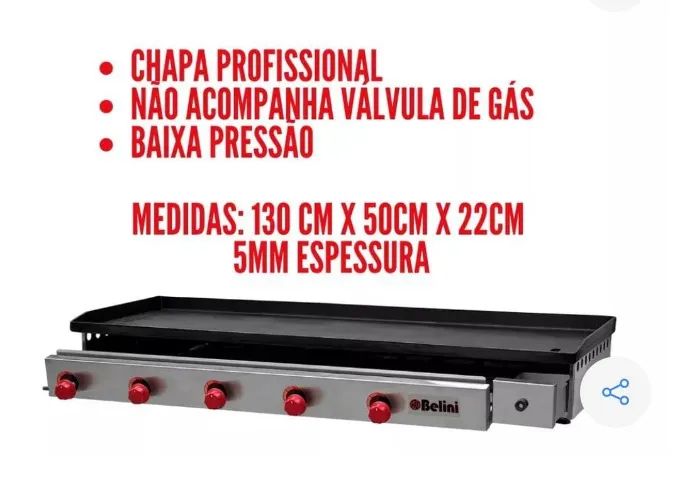 Chapeira 130 Inox Hambúrguer, Lanches Gourmet - Foto 3
