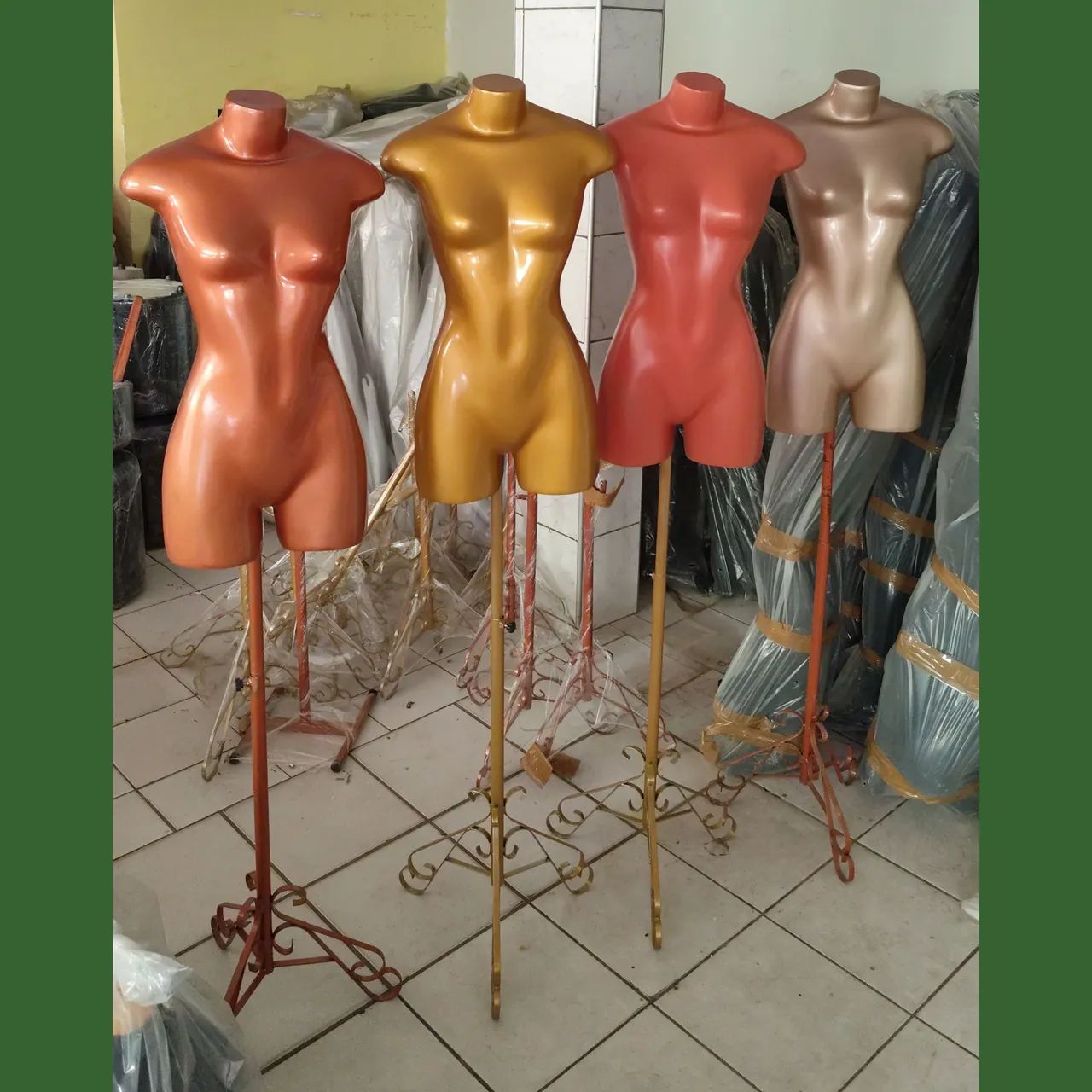 Manequim busto fibra 260 