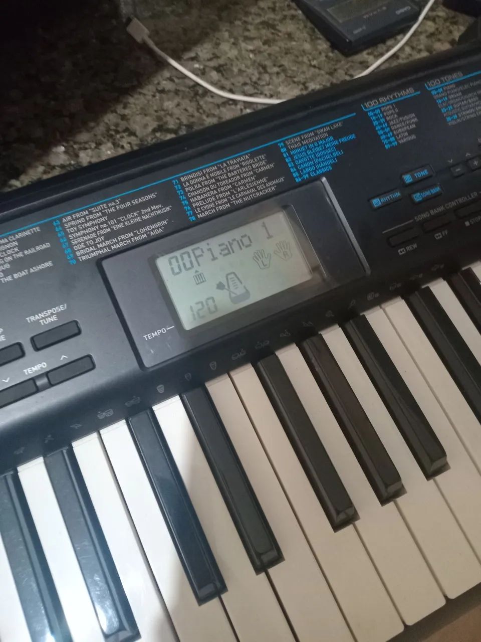 Teclado casio ctk 1200 Instrumentos musicais Jardim Amanda II