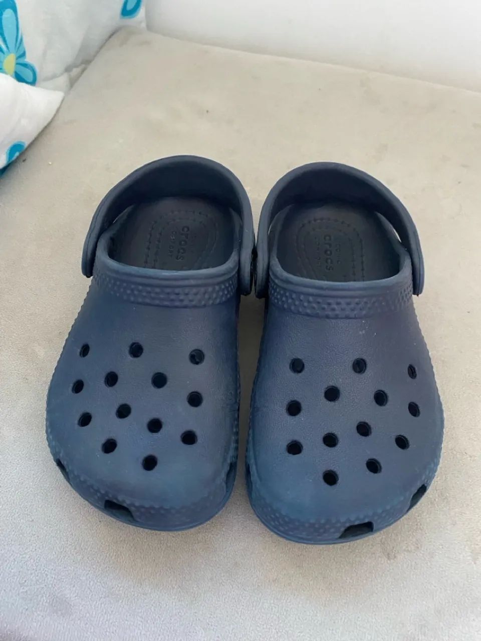 Crocs Infantil Azul Marinho - Foto 2