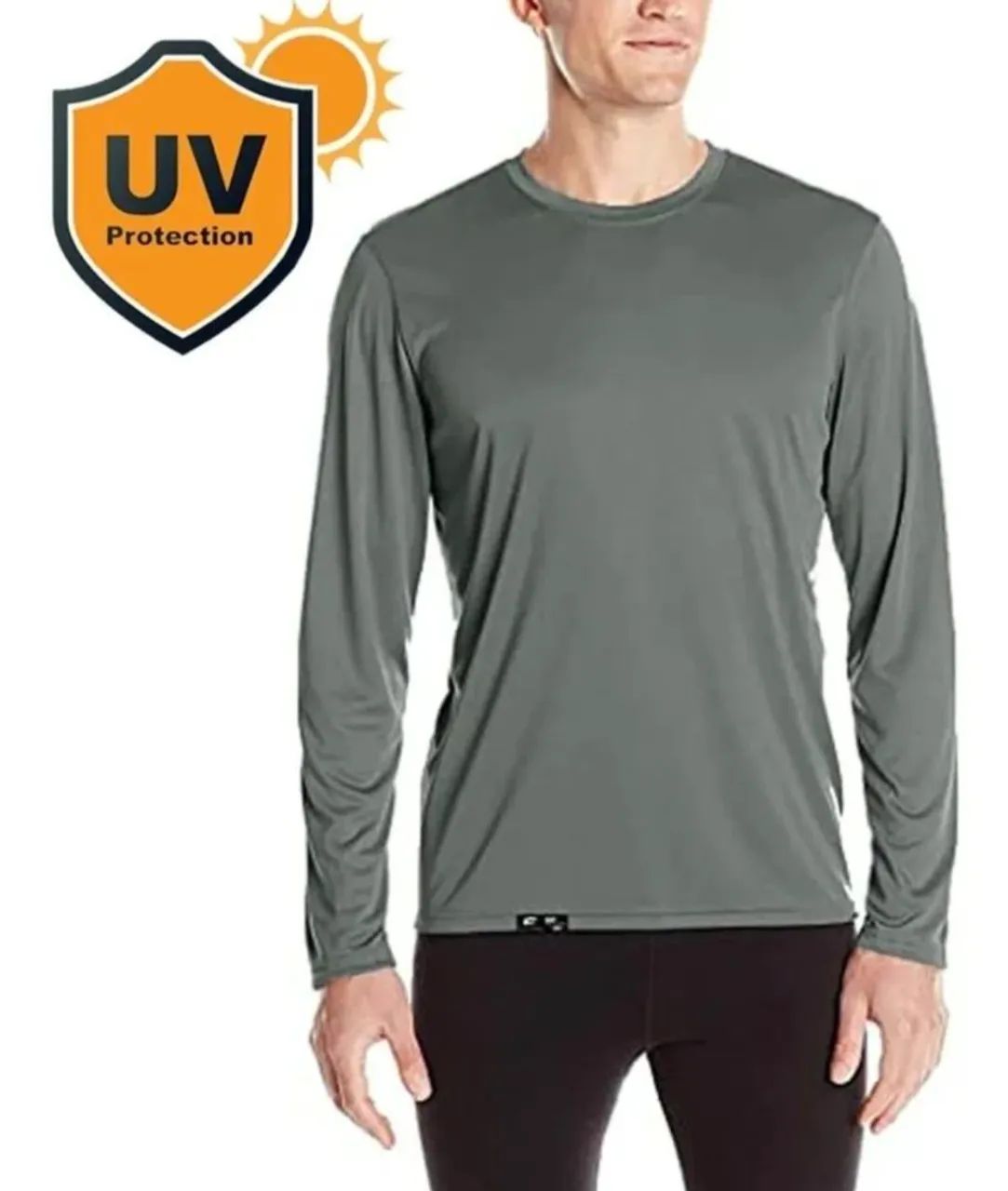  Camiseta de Proteção UV Manga Longa 
