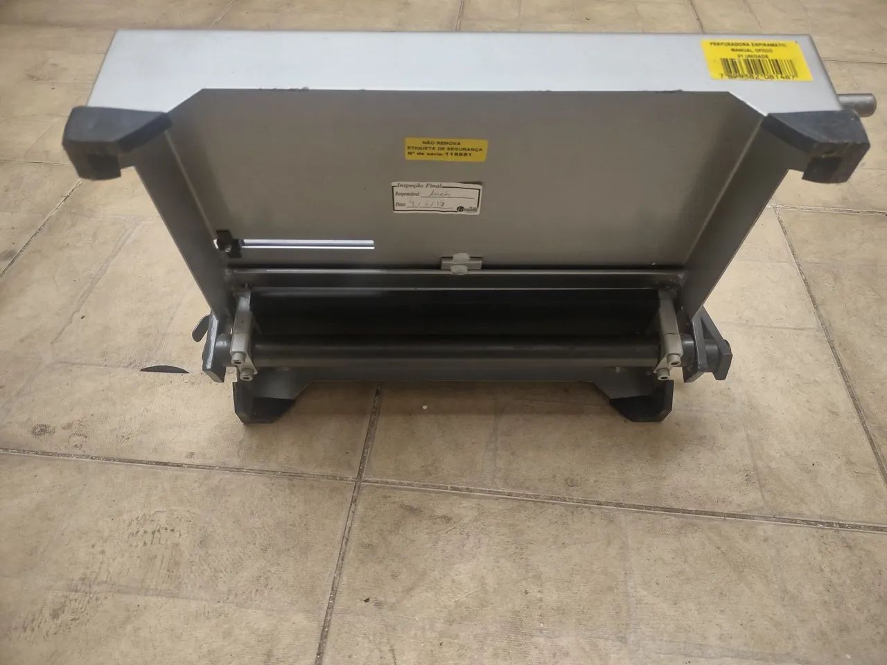 Encadernadora Espiral Tamanho Ofício Espiralmatic - Foto 6