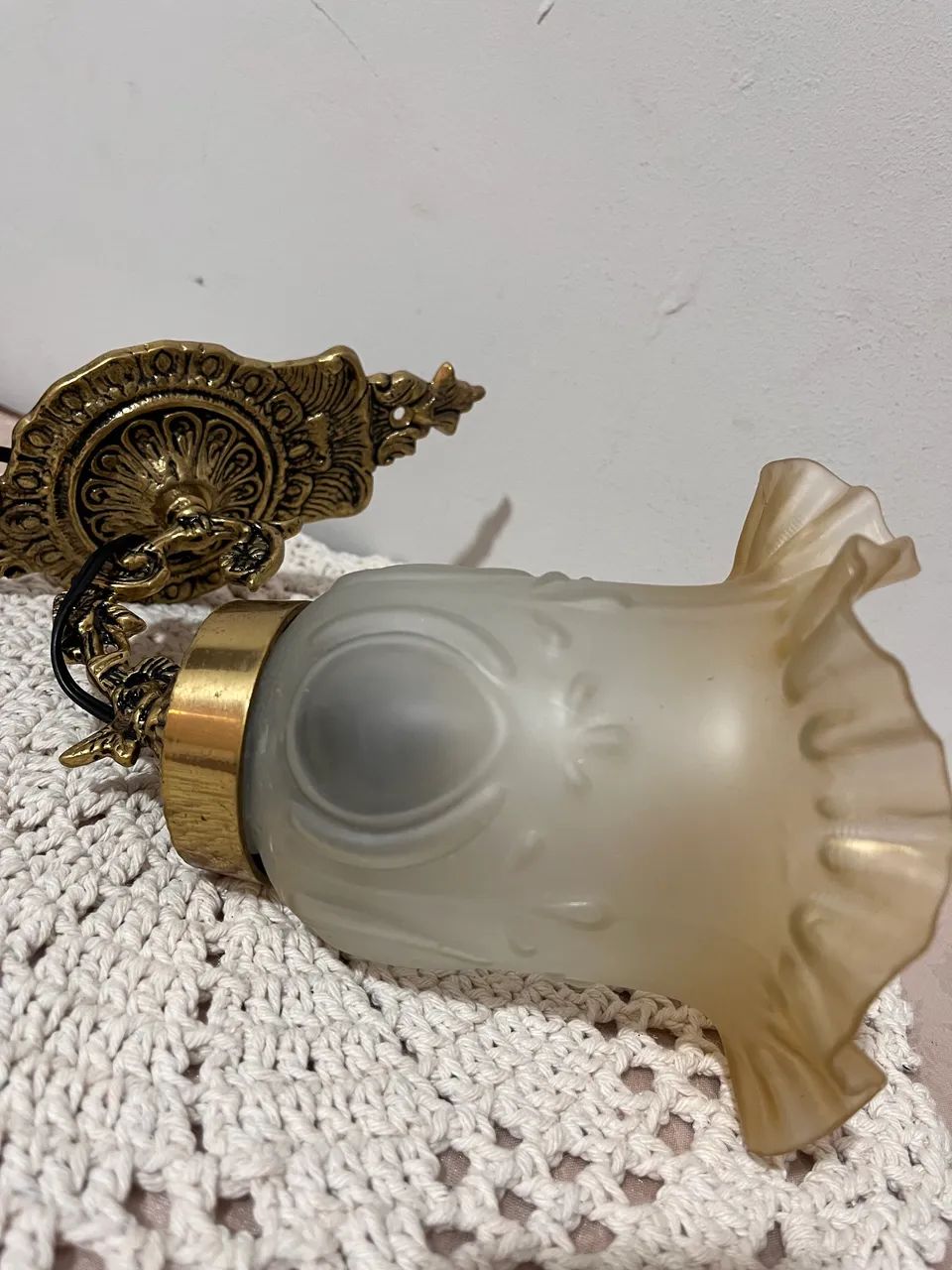 Antigo lustre pendente. - Foto 2