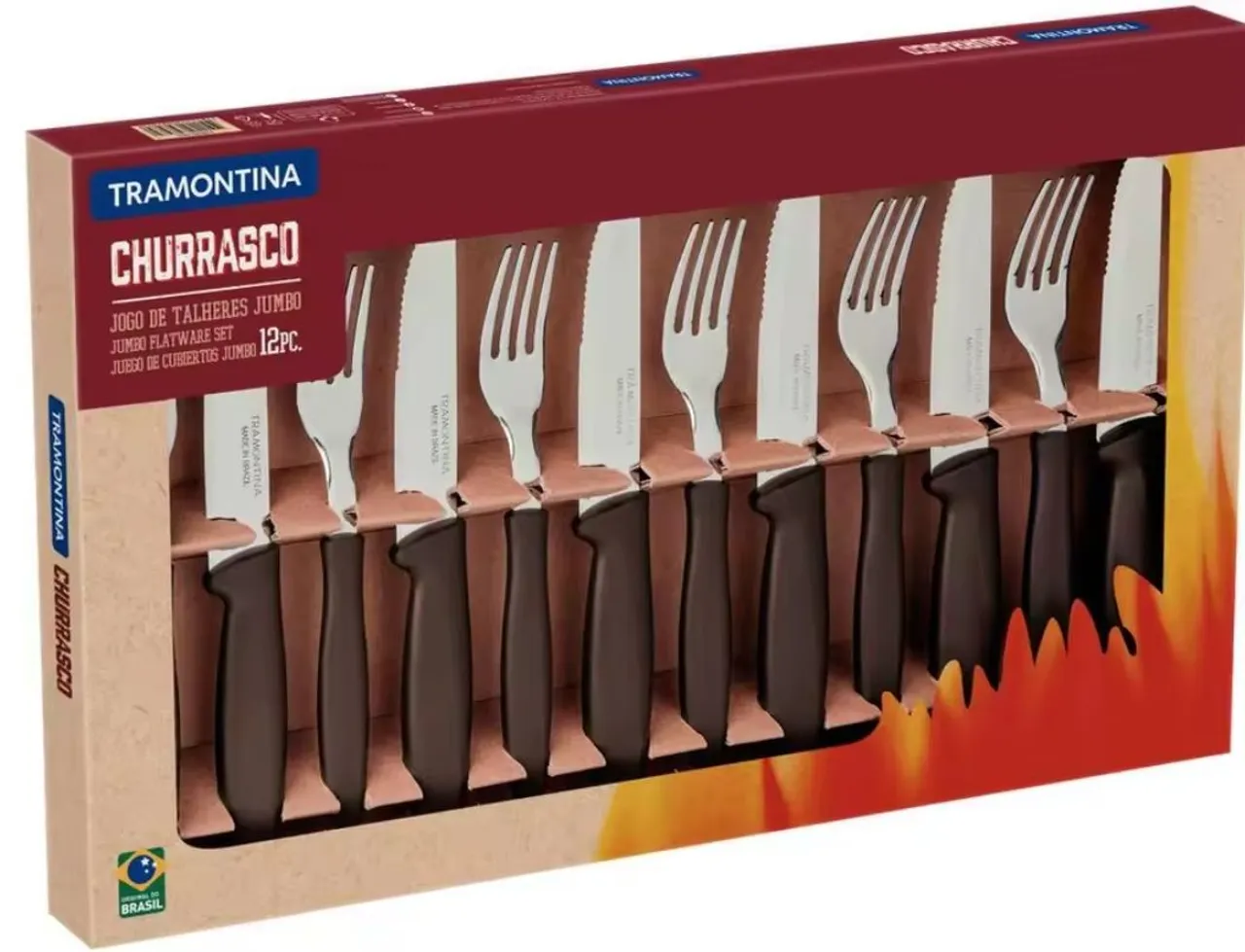 Jogo de Talheres Tramontina Churrasco 12 peças