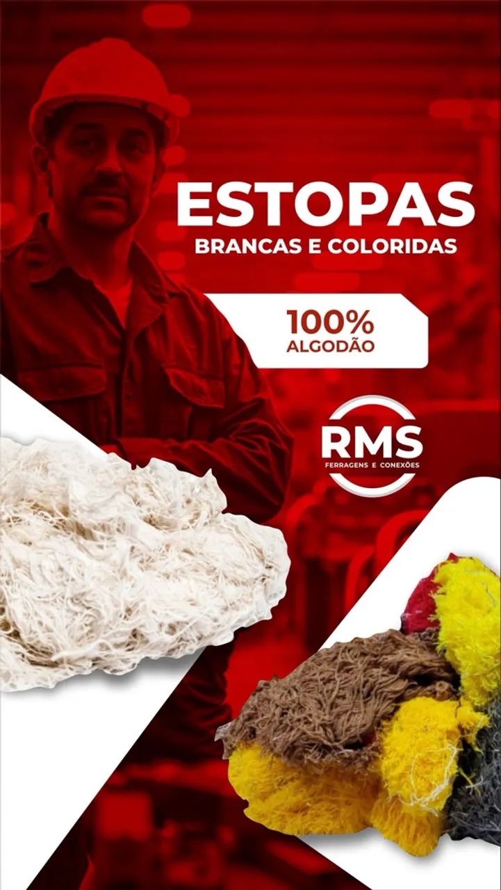 ESTOPA BUCHA DE ALGODÃO  - Foto 4