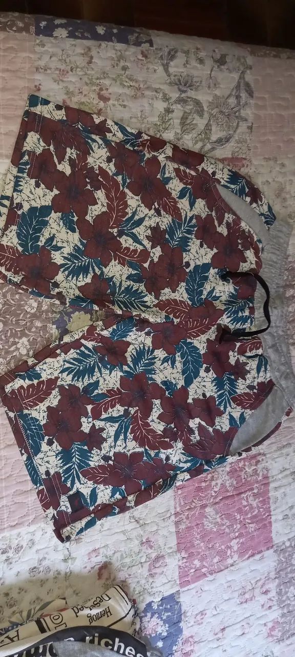 Shorts estampados - Diversos modelos, tamanho GG - Foto 2