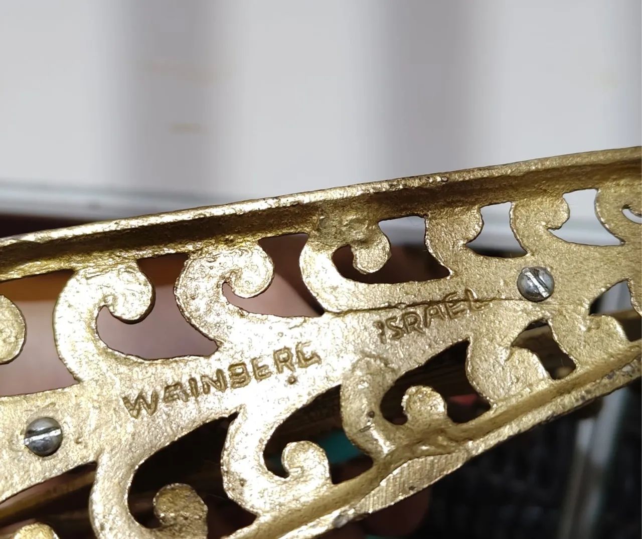 Chanukiá Candelabro Bronze - Foto 3