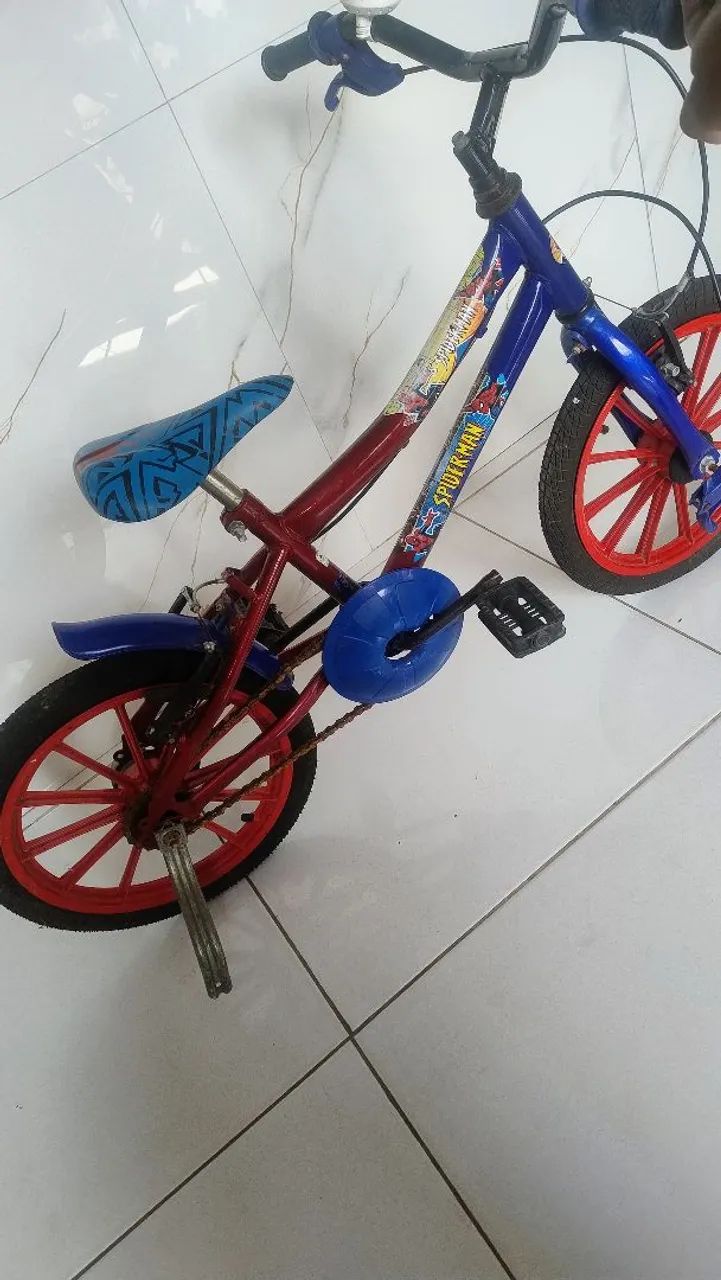 Bicicleta Monark Bicicleta Spiderman Aro 16 Bicicleta Spiderman 14