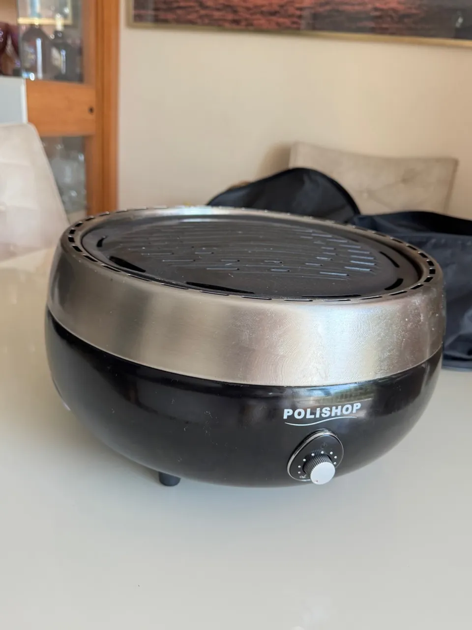 Churrasqueira Polishop Sem Fumaça - Ideal para Apartamento!