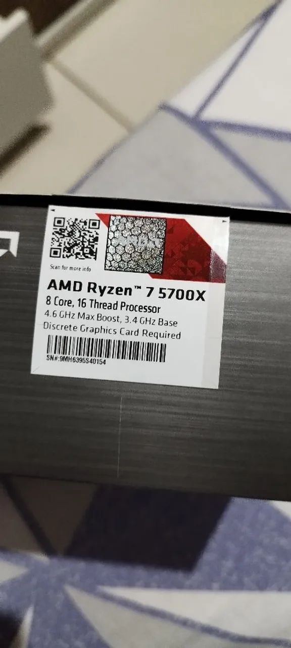 Rayzen 7 5700x + Aircooler 120mm - Foto 2