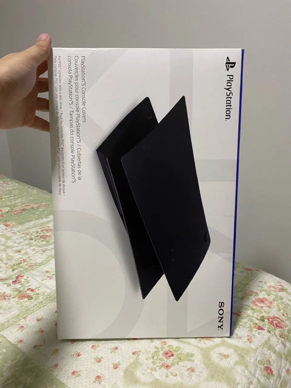Tampa PS5 Fat com Leitor de Discos Black Preta