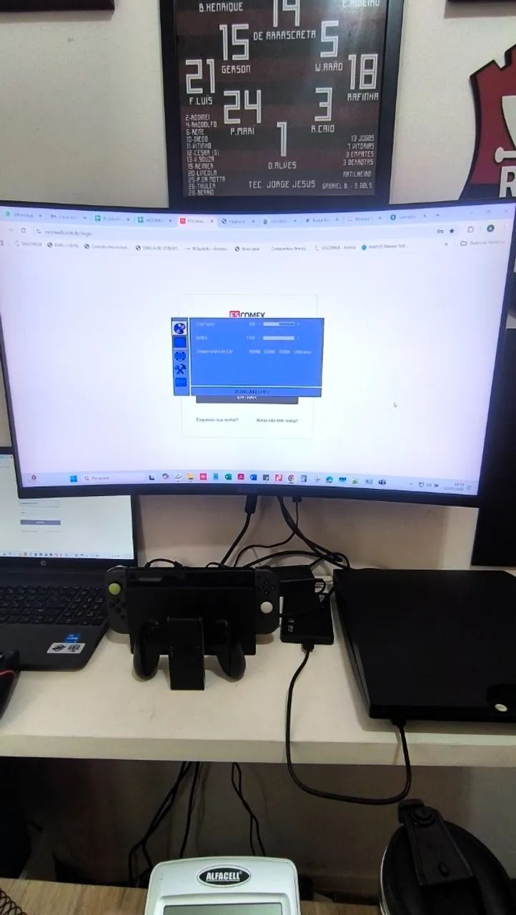 Monitor Gamer Mancer Valak Uz31 165hz Curvo 31.5 Pol 1ms (Usado) - Foto 2