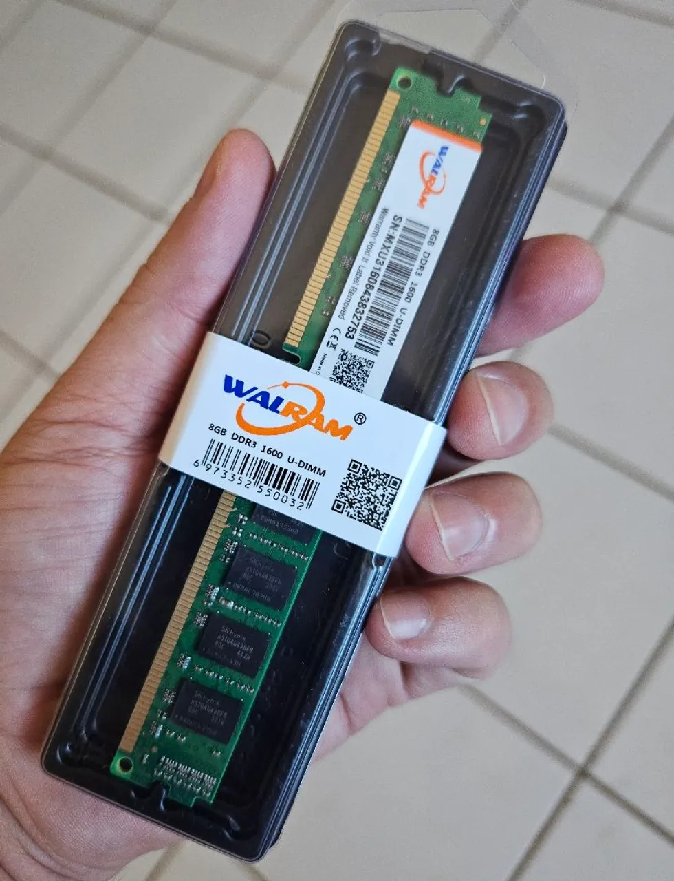 Memória RAM 8GB DDR3 1333Mhz ou 1600MHz Para PC Nova