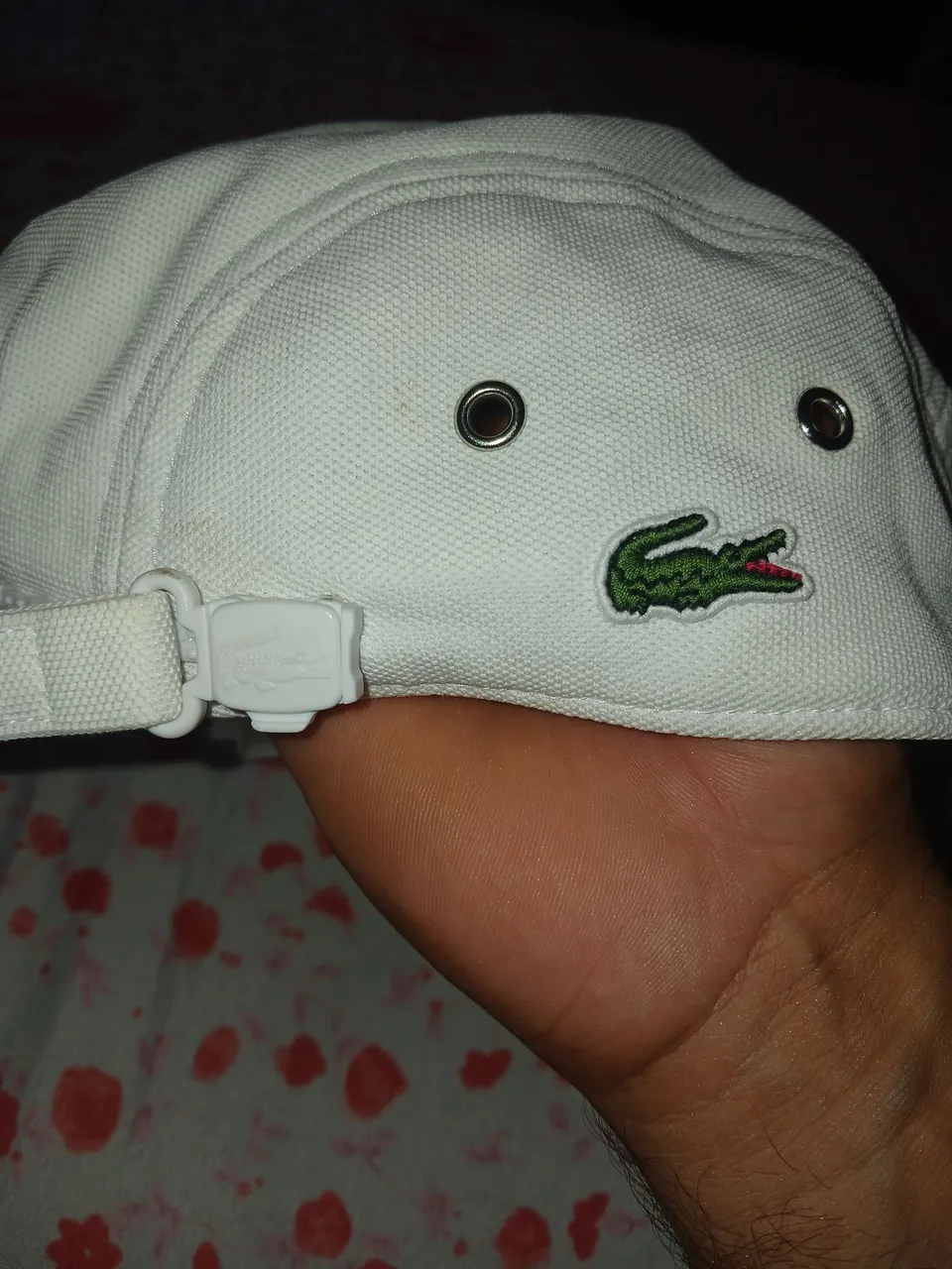 Boné Lacoste Original - Branco