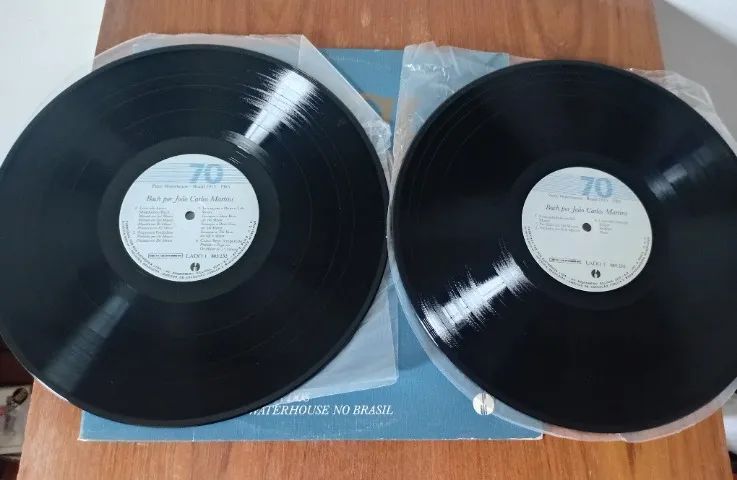 DISCO DE VINIL BACH POR JOÃO CARLOS MARTINS - Foto 4