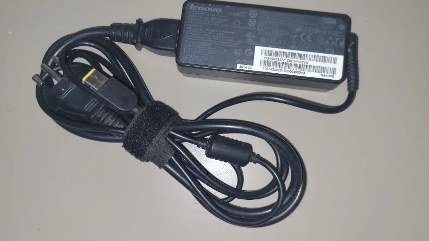 Fonte Lenovo 65w 20v 3.25a Model ADLX65NLC3A Original - Foto 2