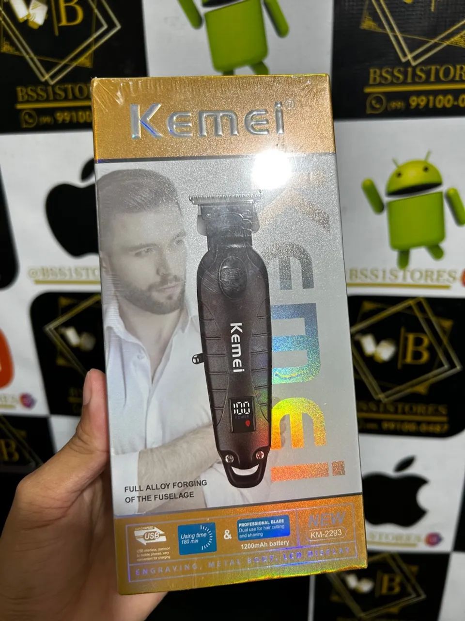 Máquina Kemei  - Foto 3
