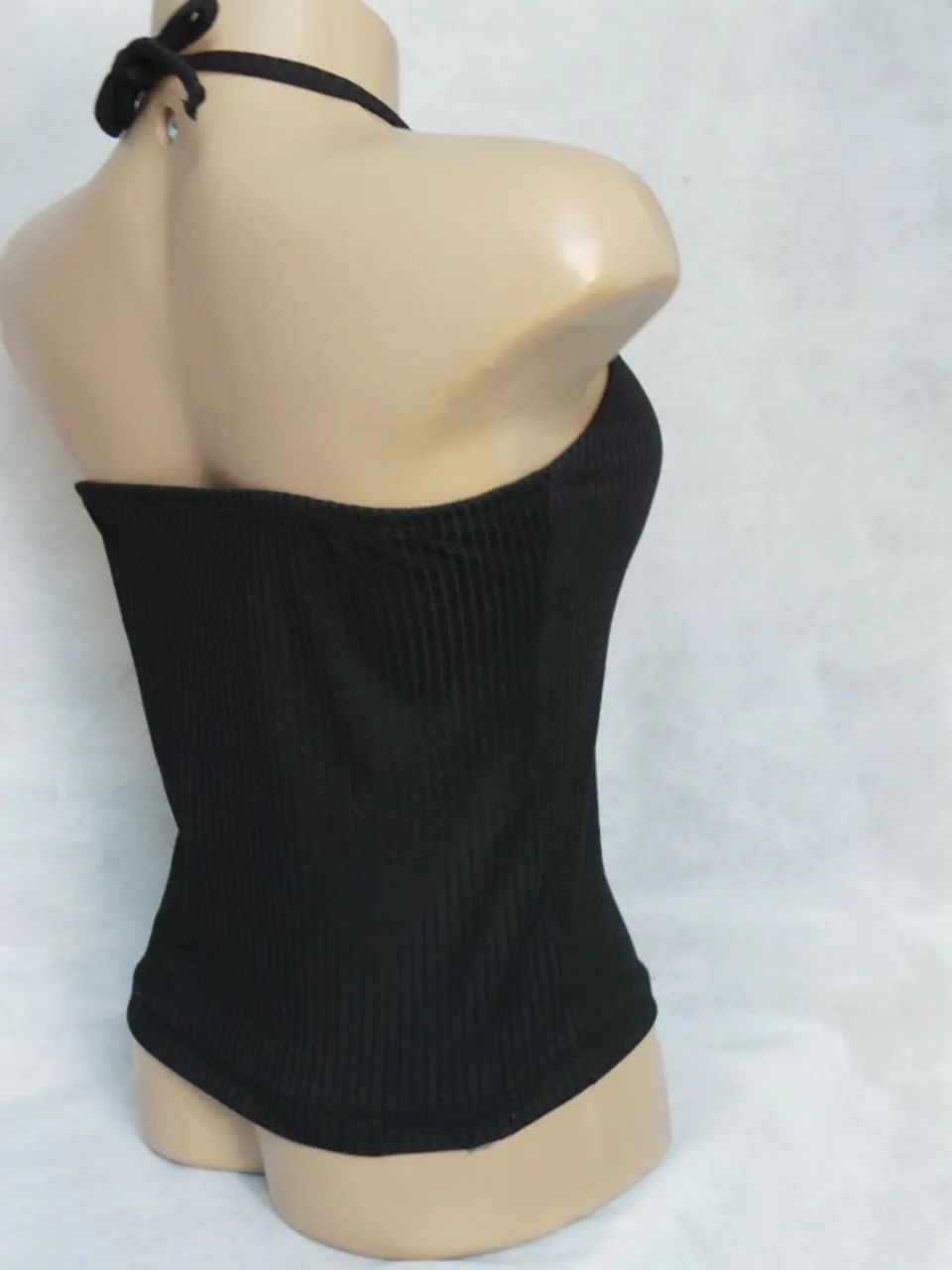 blusa frente unica preta - Foto 4
