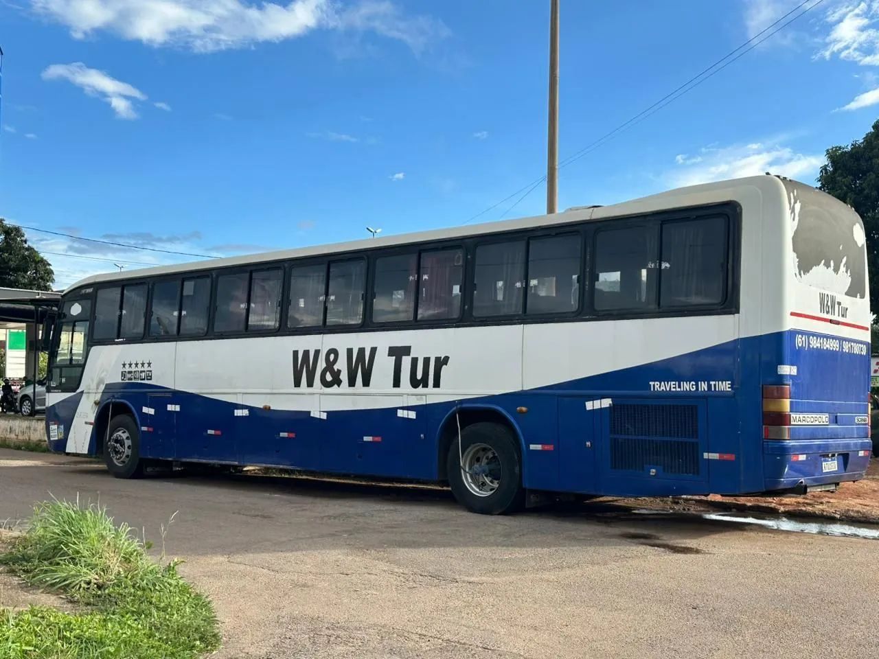 Ônibus W&W Tur - impecável