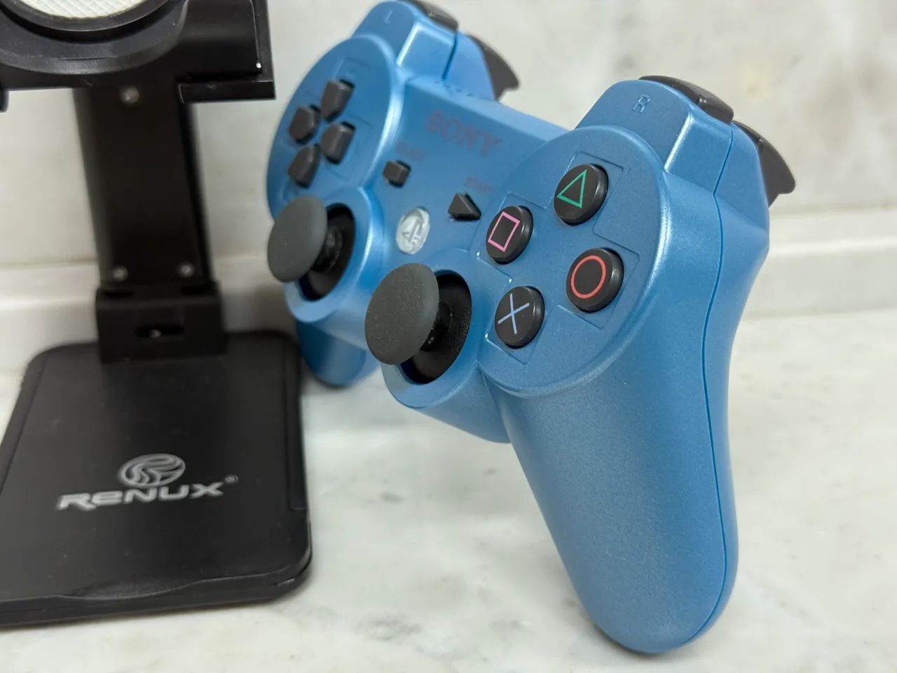 PlayStation 3 Splash Blue DualShock Controller64717210809601123