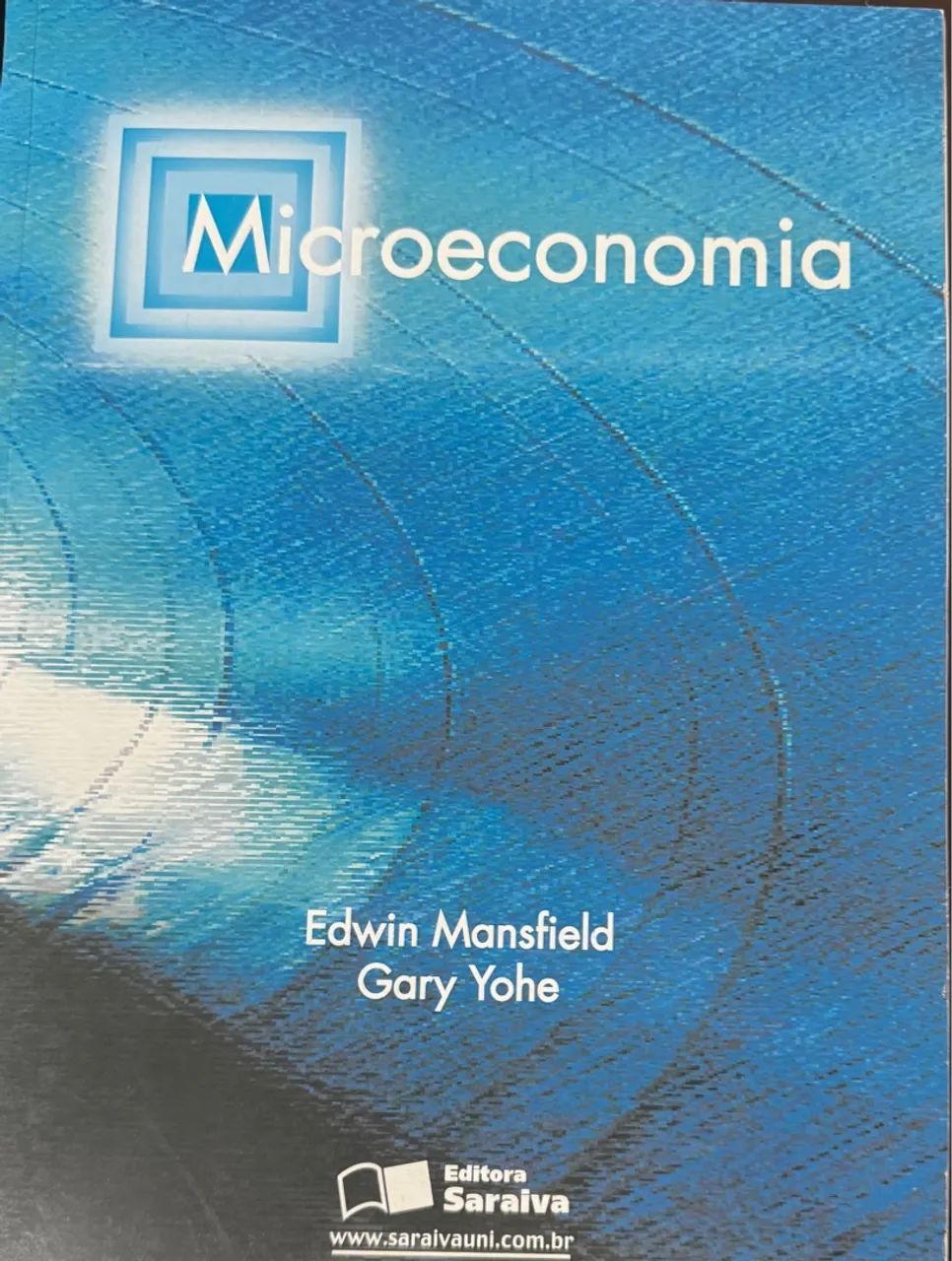 Vende-se livro: MICROECONOMIA.
