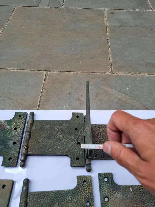 Dobradica latao - Foto 4