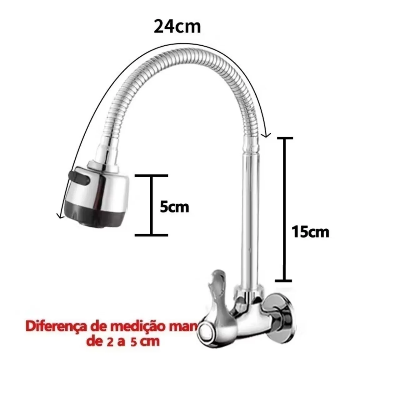 Torneira Gourmet Flexível