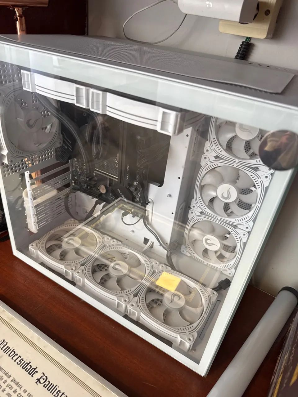 PC Gamer Intel i5 12400 12ª família com Water Cooler RGB