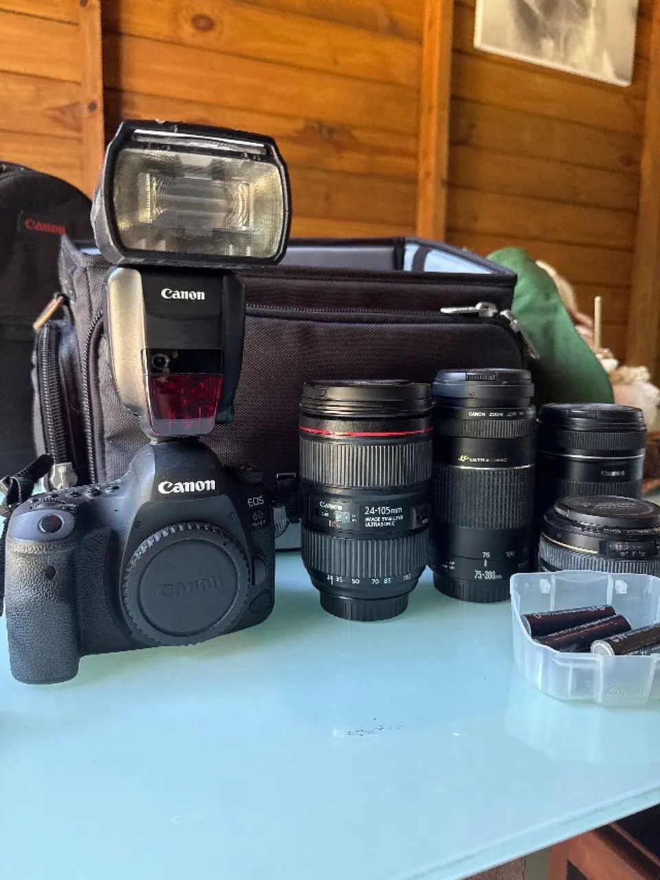 Conjunto de equipamentos fotográficos  - Foto 4