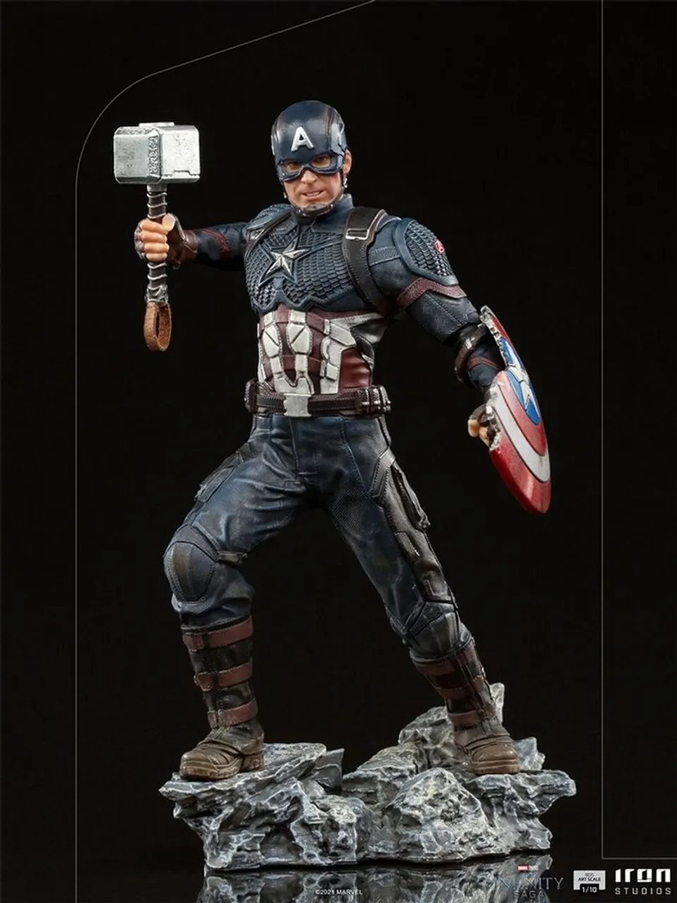 Capitão América 1/10 Iron Studios