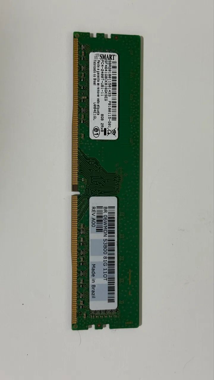 Memória RAM 8Gb DDR4 SMART64739358036099120