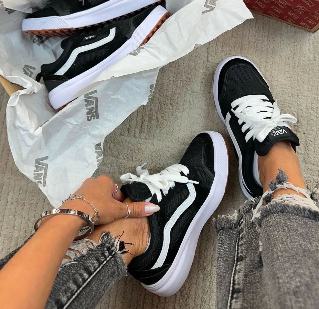 Tênis Vans UltraRange Cinza - Foto 2